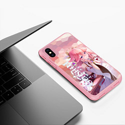 Чехол iPhone XS Max матовый Яэ Мико - Гудзи Яэ, цвет: 3D-баблгам — фото 2