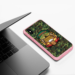 Чехол iPhone XS Max матовый Генерал Пивные Войска, цвет: 3D-баблгам — фото 2