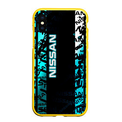 Чехол iPhone XS Max матовый NISSAN супер авто