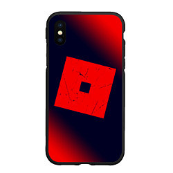 Чехол iPhone XS Max матовый ROBLOX Минимализм