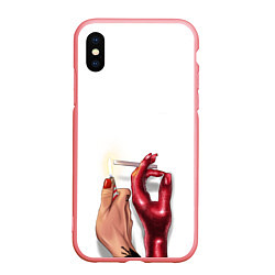 Чехол iPhone XS Max матовый With your demon