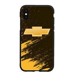 Чехол iPhone XS Max матовый CHEVROLET Яркий