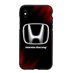 Чехол iPhone XS Max матовый HONDA RACING Sport Style