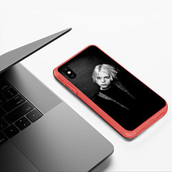 Чехол iPhone XS Max матовый Pharaoh Phuneral Рэпер Фараон, цвет: 3D-красный — фото 2