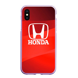 Чехол iPhone XS Max матовый HONDA хонда