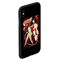 Чехол iPhone XS Max матовый Fallout - Magnolia, цвет: 3D-черный — фото 2