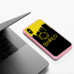 Чехол iPhone XS Max матовый Sherlock Bored Big Smile, цвет: 3D-баблгам — фото 2