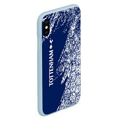 Чехол iPhone XS Max матовый TOTTENHAM HOTSPUR Тоттенхэм, цвет: 3D-голубой — фото 2