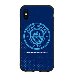 Чехол iPhone XS Max матовый MANCHESTER CITY Manchester City