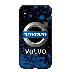 Чехол iPhone XS Max матовый ВОЛЬВО Volvo Арт, цвет: 3D-черный