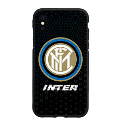 Чехол iPhone XS Max матовый INTER Inter - Графика