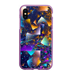 Чехол iPhone XS Max матовый Expressive pattern Vanguard