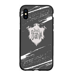 Чехол iPhone XS Max матовый Dont starve, цвет: 3D-черный