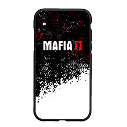 Чехол iPhone XS Max матовый MAFIA II Definitive Edition, цвет: 3D-черный