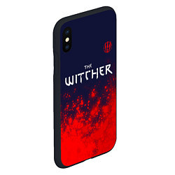 Чехол iPhone XS Max матовый THE WITCHER - Арт, цвет: 3D-черный — фото 2