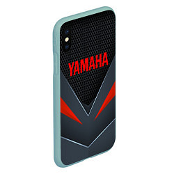 Чехол iPhone XS Max матовый YAMAHA ТЕХНОЛОГИЧЕСКАЯ БРОНЯ, цвет: 3D-мятный — фото 2