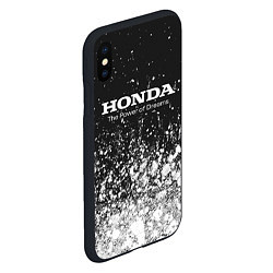 Чехол iPhone XS Max матовый HONDA DREAMS Арт, цвет: 3D-черный — фото 2