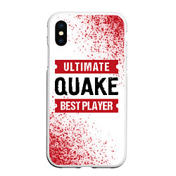 Чехол iPhone XS Max матовый Quake Ultimate