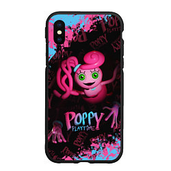 Чехол iPhone XS Max матовый Mommy Poppy Playtime