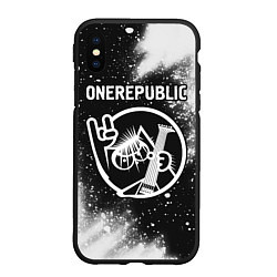 Чехол iPhone XS Max матовый OneRepublic - КОТ - Краска