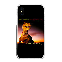 Чехол iPhone XS Max матовый DVD Moment Of Glory - Scorpions feat Berliner Phil, цвет: 3D-белый