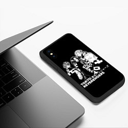 Чехол iPhone XS Max матовый ТОКИЙСКИЕ МСТИТЕЛИ Банда, цвет: 3D-черный — фото 2