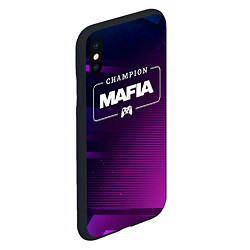 Чехол iPhone XS Max матовый Mafia Gaming Champion: рамка с лого и джойстиком н, цвет: 3D-черный — фото 2