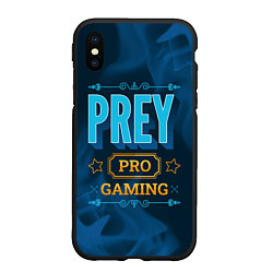 Чехол iPhone XS Max матовый Игра Prey: PRO Gaming, цвет: 3D-черный