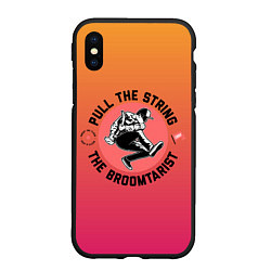 Чехол iPhone XS Max матовый ROCK STYLE Клининг