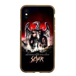 Чехол iPhone XS Max матовый Slayer: The Repentless Killogy