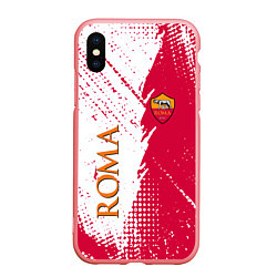 Чехол iPhone XS Max матовый Roma краска, цвет: 3D-баблгам