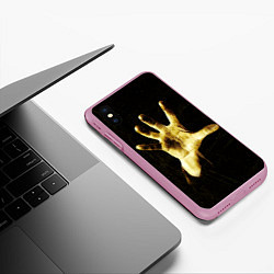 Чехол iPhone XS Max матовый System of a Down дебютный альбом, цвет: 3D-розовый — фото 2