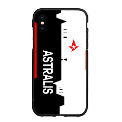 Чехол iPhone XS Max матовый ASTRALIS ЗВЕЗДА, цвет: 3D-черный