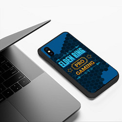 Чехол iPhone XS Max матовый Игра Elden Ring: pro gaming, цвет: 3D-черный — фото 2