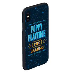 Чехол iPhone XS Max матовый Игра Poppy Playtime: pro gaming, цвет: 3D-черный — фото 2