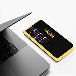 Чехол iPhone XS Max матовый 23 RUS Кубань, цвет: 3D-желтый — фото 2