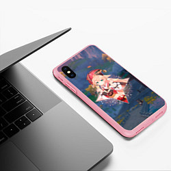 Чехол iPhone XS Max матовый Янь Фэй в примогеме, цвет: 3D-баблгам — фото 2