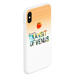 Чехол iPhone XS Max матовый Transit of Venus - Three Days Grace, цвет: 3D-белый — фото 2