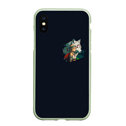 Чехол iPhone XS Max матовый Повелительница зверей и дочь волчицы