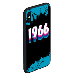Чехол iPhone XS Max матовый Made in 1966: vintage art, цвет: 3D-черный — фото 2