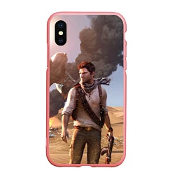 Чехол iPhone XS Max матовый Uncharted 3, цвет: 3D-баблгам