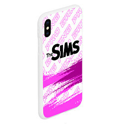 Чехол iPhone XS Max матовый The Sims pro gaming: символ сверху, цвет: 3D-белый — фото 2