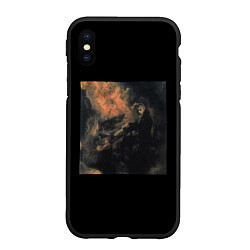 Чехол iPhone XS Max матовый Моцарт - Pharaoh, цвет: 3D-черный