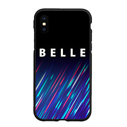 Чехол iPhone XS Max матовый Belle stream