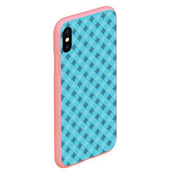 Чехол iPhone XS Max матовый Style blue, цвет: 3D-баблгам — фото 2