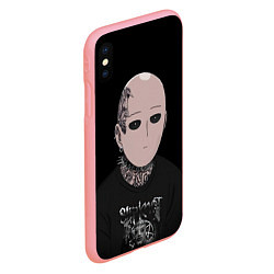 Чехол iPhone XS Max матовый Saitama - Slipknot, цвет: 3D-баблгам — фото 2