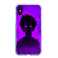 Чехол iPhone XS Max матовый Mob Psycho Rage