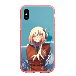 Чехол iPhone XS Max матовый Sweet Chisato Nishikigi - Lycoris Recoil, цвет: 3D-баблгам