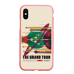Чехол iPhone XS Max матовый Гранд тур - Наса, цвет: 3D-баблгам