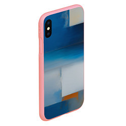 Чехол iPhone XS Max матовый Синяя палитра, цвет: 3D-баблгам — фото 2